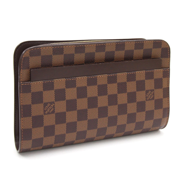 LOUIS VUITTON Other - Louis Vuitton Second Bag Damier Saint N51993 Men's Clutch LOUIS VUITTON